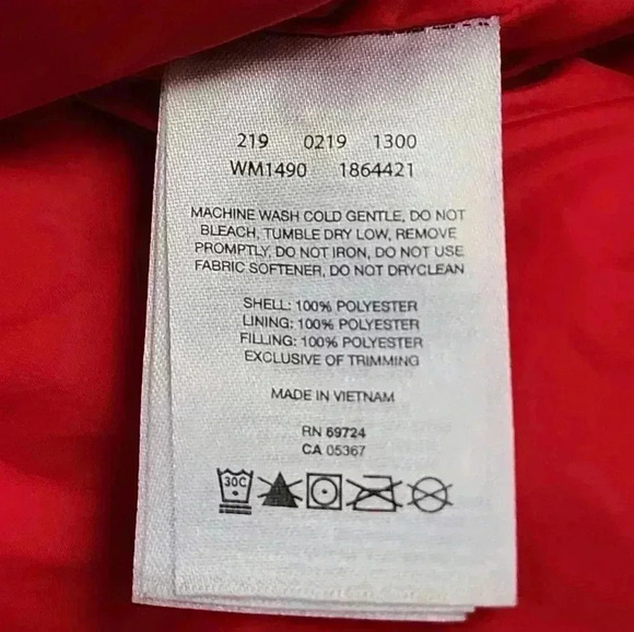 Columbia Mens Vintage Classic Navy Pullover Puffer Winter Hooded Jacket, sz SM - Picture 13 of 17